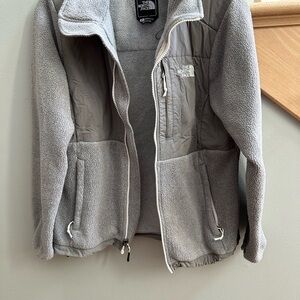 The North Face Light Gray Fleece Jacket